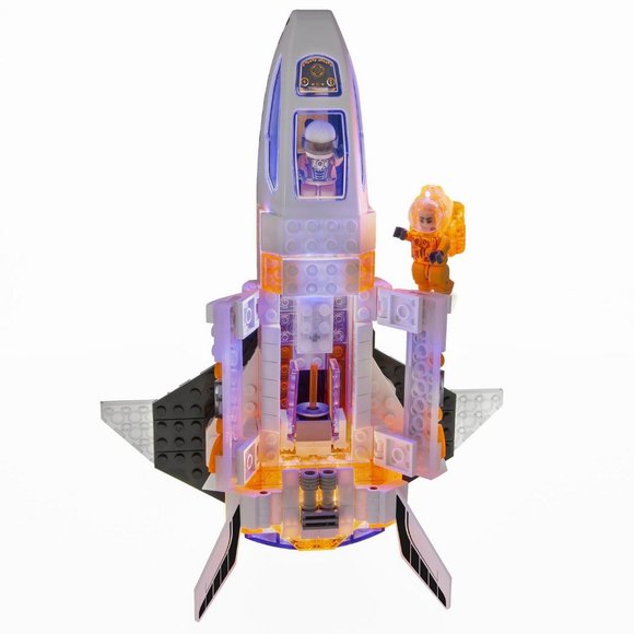 Laser Pegs Mars Silverhawk Building Playset Kids 7+ New! - Picture 6 of 11